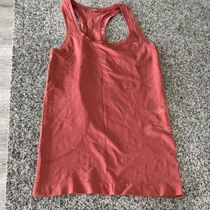 lululemon athletica Red Tank Top
